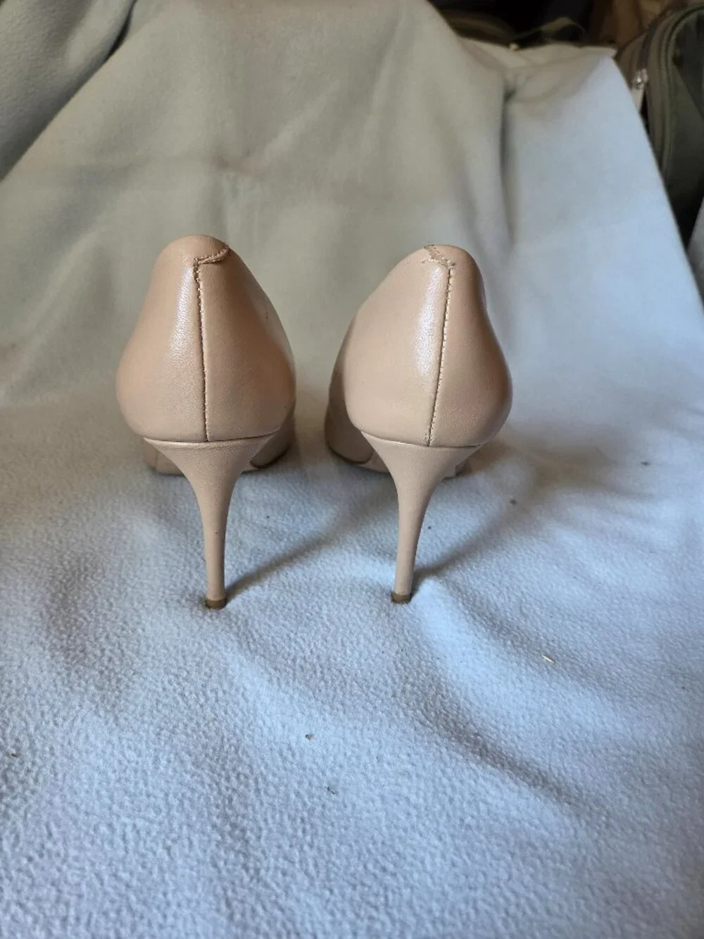 Steve Madden Luiza Stilettos in Nude/Beige